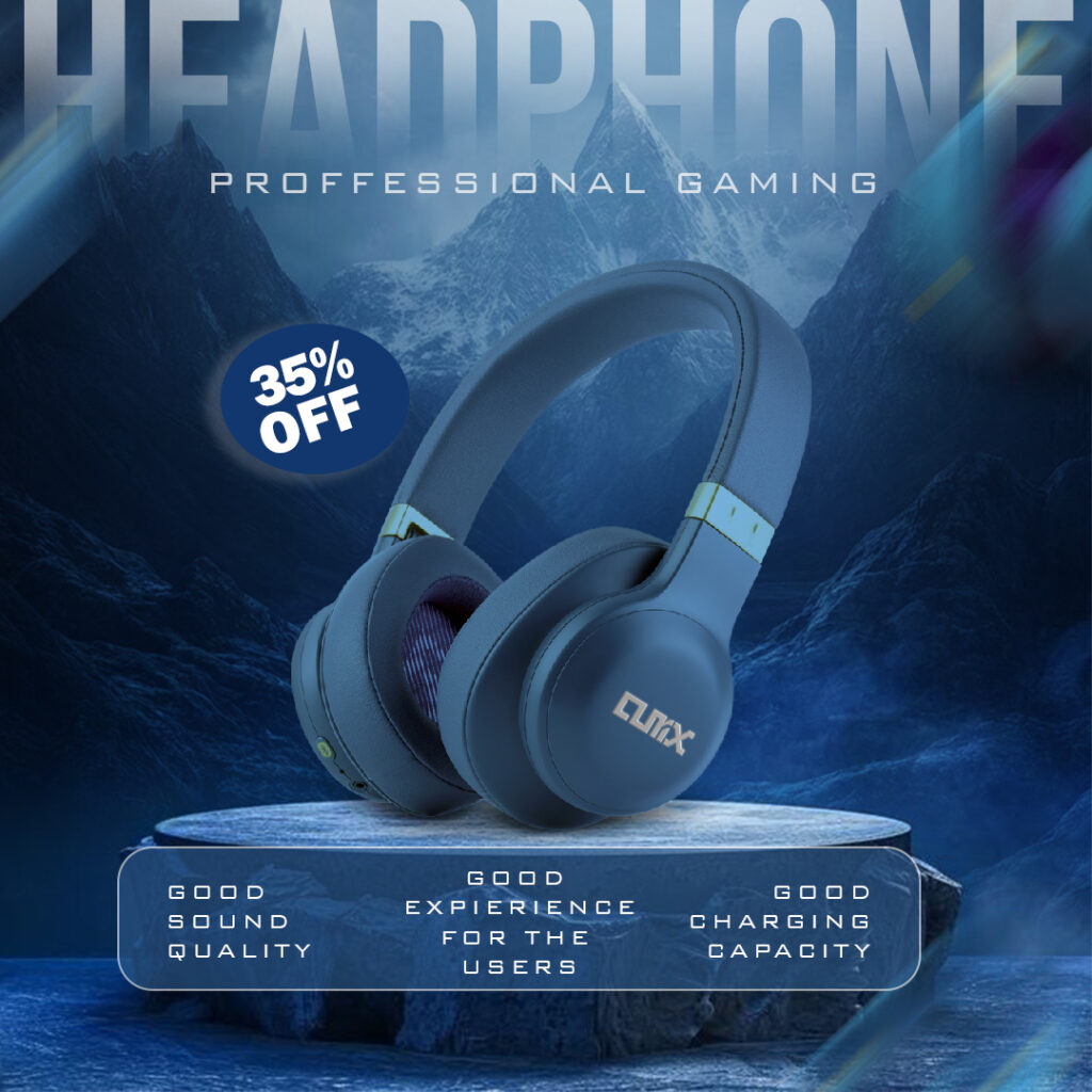 Headphone Poster | by shyamraj |social media | poster | headphone