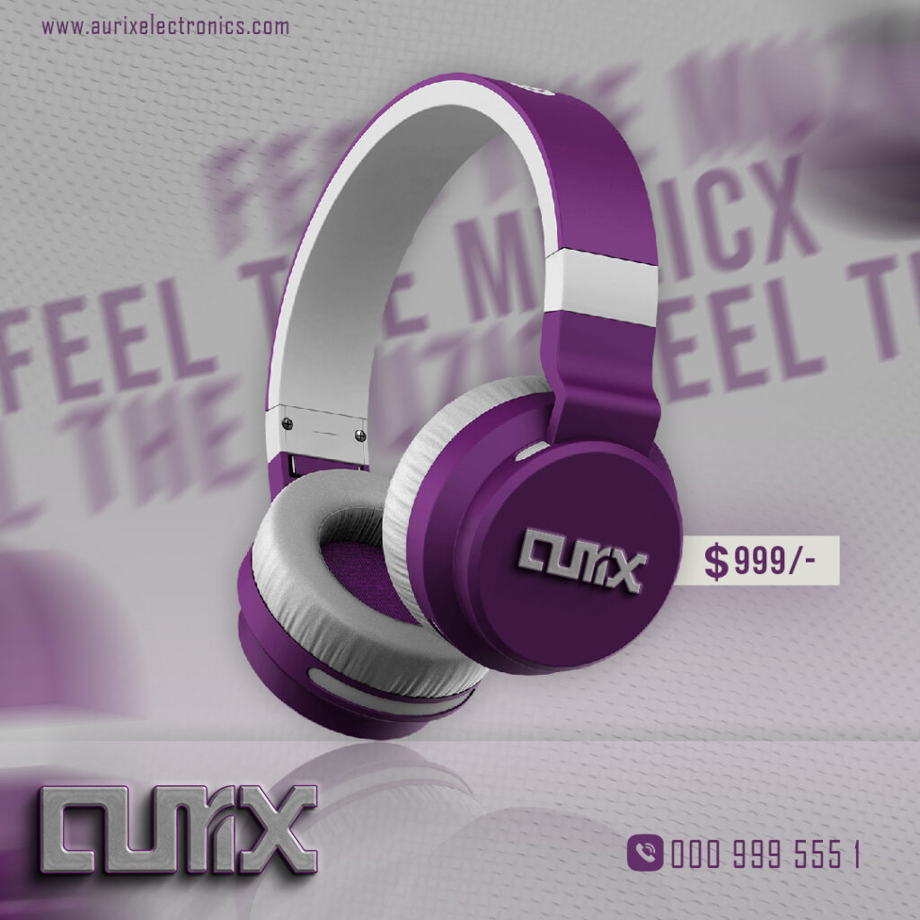 Headphone Poster | by shyamraj |social media | poster | headphone